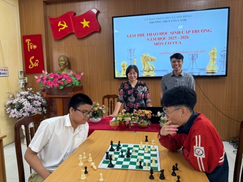 ✨ Môn cờ vua ♟️✨Giải thể thao học sinh cấp trường năm học 2025–2026