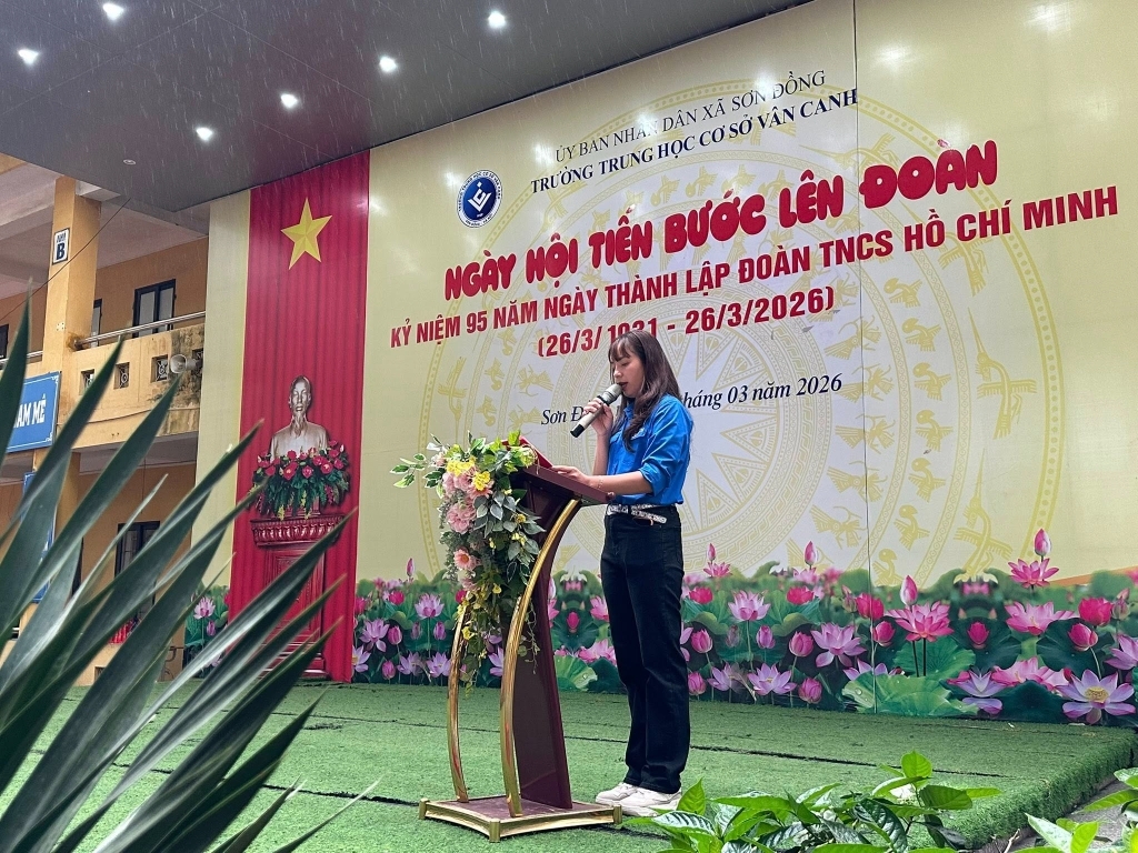 Thcs vân canh tưng bừng kỷ niệm 95 năm ngày thành lập đoàn tncs hồ chí minh & 80 năm ngành tdtt việt