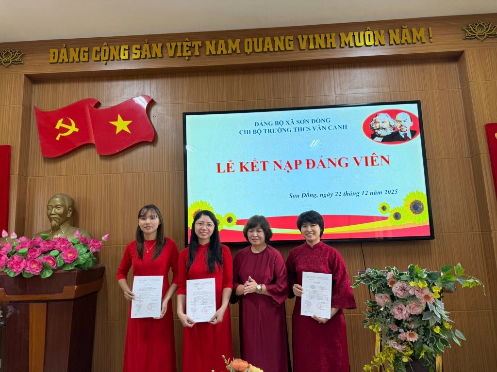 Lễ kết nạp đảng viên 2025