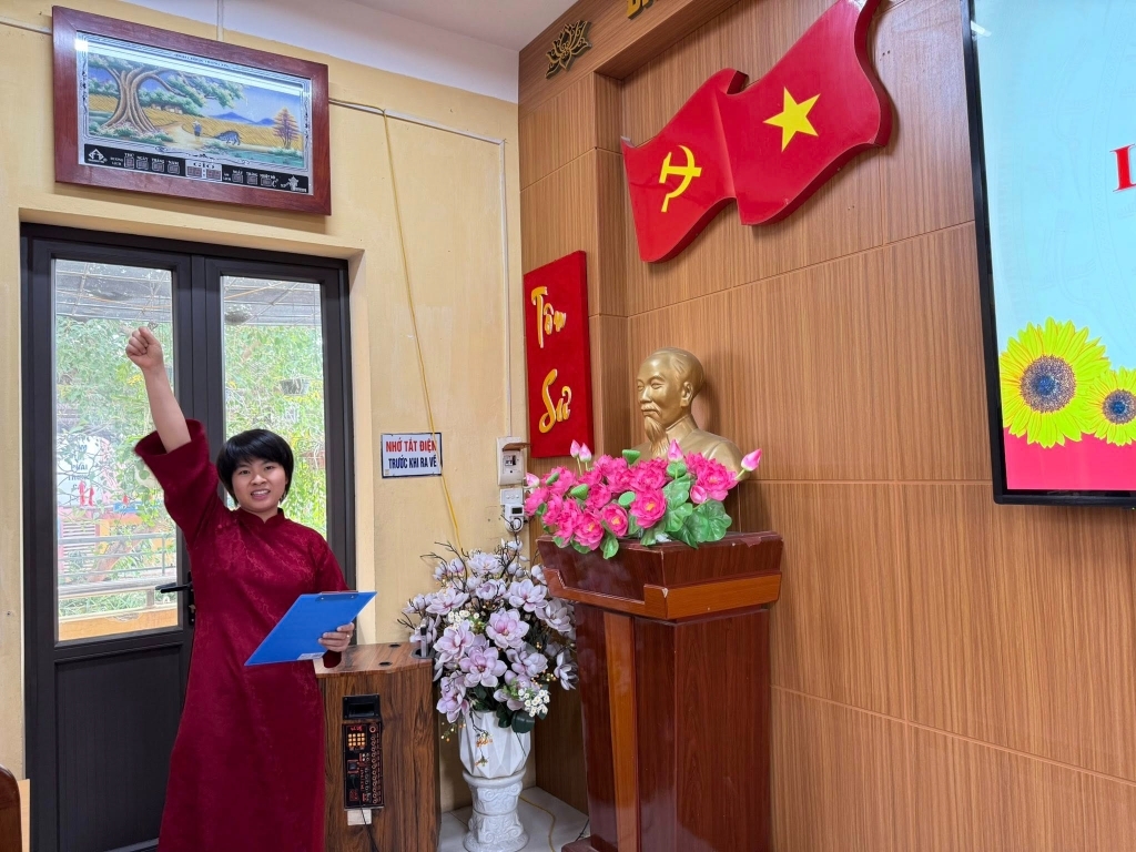 Lễ kết nạp đảng viên 2025