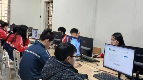 Học sinh THCS Vân Canh tham dự các sân chơi trí tuệ cấp Thành Phố