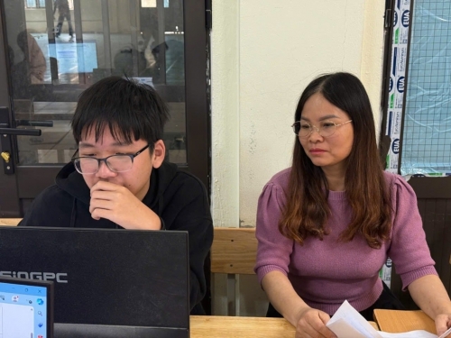 Học sinh THCS Vân Canh tham dự các sân chơi trí tuệ cấp Thành Phố